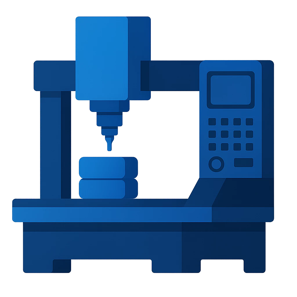 Precision machining illustration